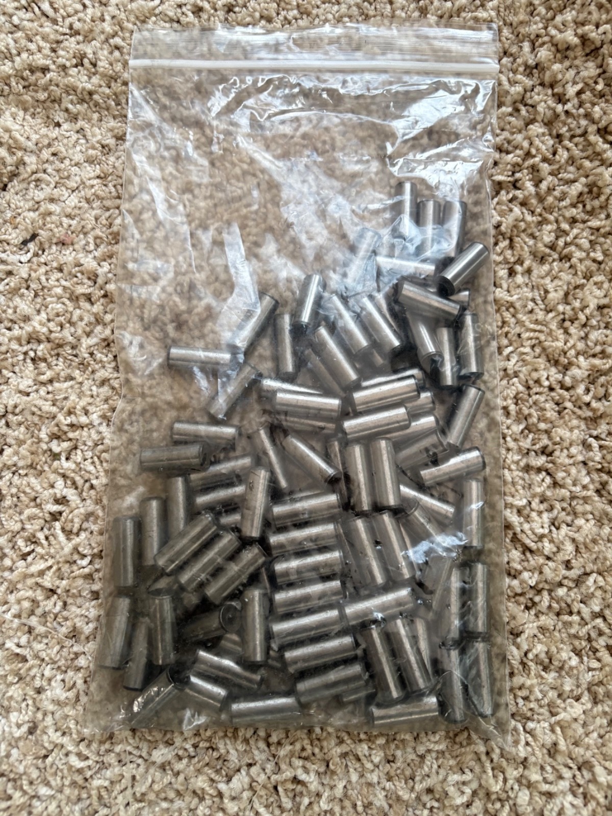 Lot Of 100 Alloy Steel 3/8” x 1” Dowel Pins