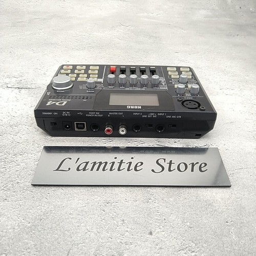 KORG D4 Digital Recorder Kompaktes 4-Spur-Retro-Audiogerät aus Japan Tragbar - Bild 15 von 17