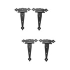  2 Count Folding Hinge for Furniture Door Hinges Heavy Duty Cabinet