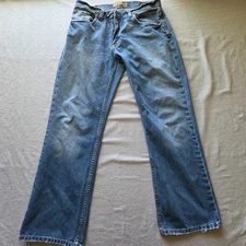 Buckle BKE Jeans Mens Size 32x30 Blue Denim Derek Stretch Bootleg Western