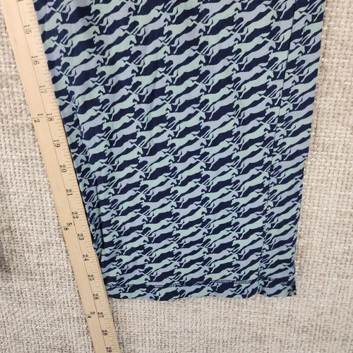 KERRITS Horse Print Pajama PJ Lounge Pants Womens Small Blue 100% Cotton - Picture 6 of 11