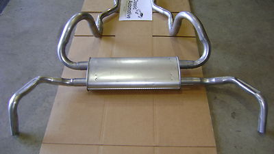 MADE IN USA Camaro 67 68 Dual Exhaust System Z28 302 Transverse