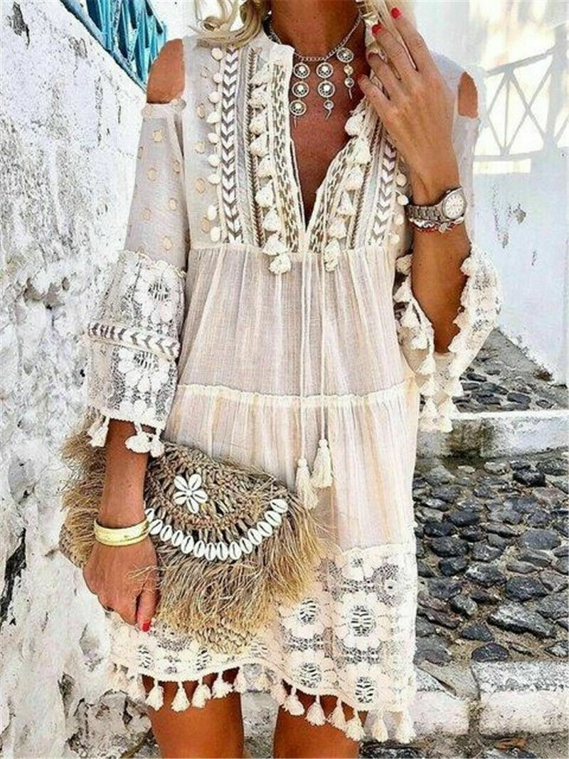 Lady bohemian top