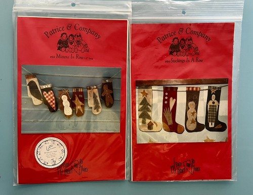 2 - Patrice & Company Muster - Fäustlinge in einer Reihe & Strümpfe in einer Reihe - Applikation - Bild 1 von 4