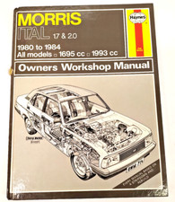 Morris Ital 1.7 & 2.0 1980-1984 1695cc 1993cc Haynes 714 Workshop Manual-USED