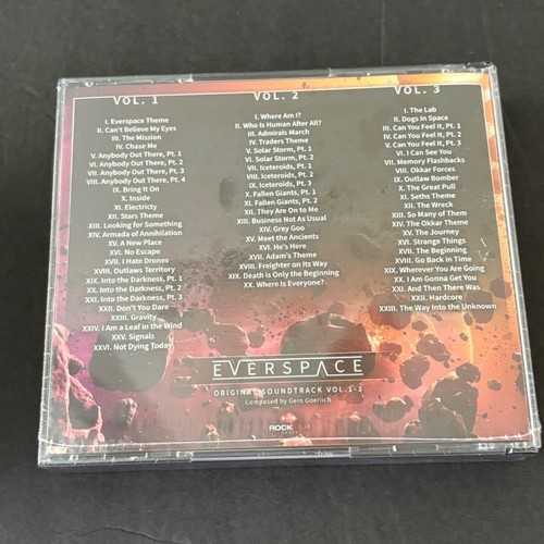 NEW Everspace Video Game Soundtrack Vol 1-3 SEALED Gero Goerlich - Foto 2 di 2