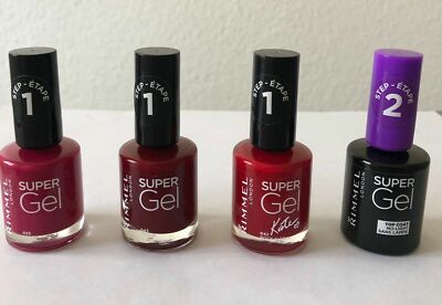 Rimmel London Super Gel Nagellack 12ml - verschiedene Farben