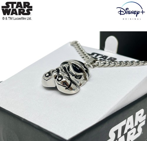 STAR WARS 3D NECKLACE, Officially Licensed Stainless Steel Pendant NECKLACE - Picture 5 of 11
