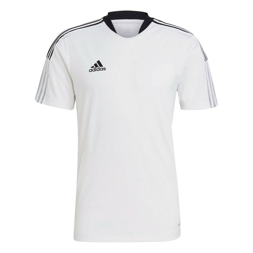 Mens Adidas Tiro 21 Tiro 19 Jersey Soccer T-shirt Short Sleeve Training Top NEW - Picture 13 of 14