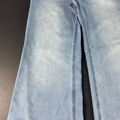 By Together Jeans Women's 28x30* Benny High Rise Wide Leg Flare Blue Denim Tag M - Picture 4 of 19