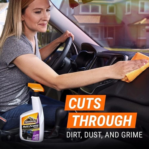 NEW Armor All Multi-Purpose Cleaner, 16 Fl Oz - Car Cleaner for All Auto Surface - Picture 7 of 8
