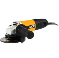 JCB Electric Angle Grinder 125mm 5" 850W, 240V, M14 Thread, Anti Vibration