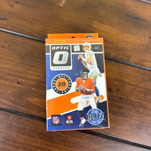 2021 Panini Donruss Optic Football Factory Sealed Hanger Box Downtown RC SSP 
