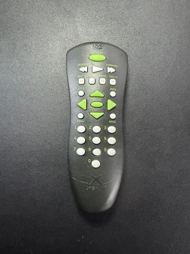 OEM Microsoft Xbox Original DVD Remote Control, Receiver Not Included - Tested