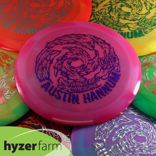 DGA  HANNUM 2023 TOUR SWIRL HYPERCANE *pick weight & color* Hyzer Farm disc golf - Picture 1 of 19