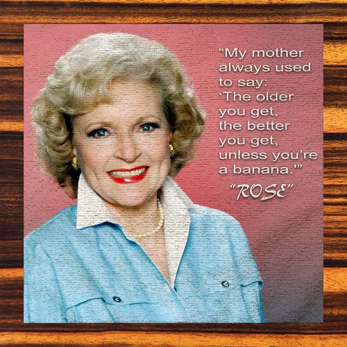 Juego de 6 paños de coleccionista The Golden Girls NUEVO - Imagen 2 de 8
