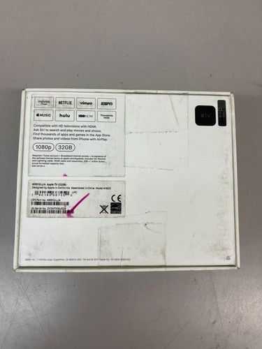 Apple TV 4th Generation 32GB HD Media Streamer - Black MR912LL/A - Picture 3 of 6