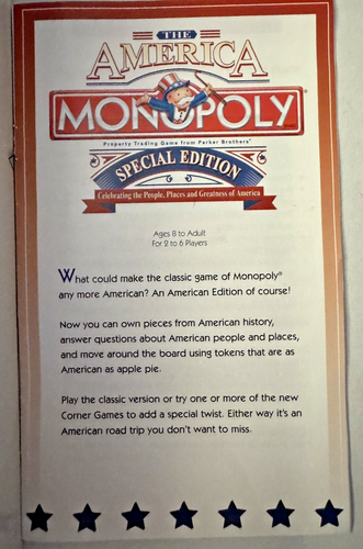 The America Special Edition Monopoly - Picture 10 of 15