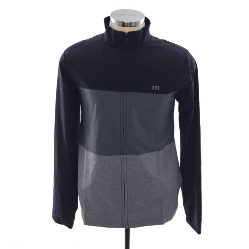 Travis Mathew Heaterseries Gates Heather Quiet Shade Golf Jacket Small - 第 1/11 張圖片