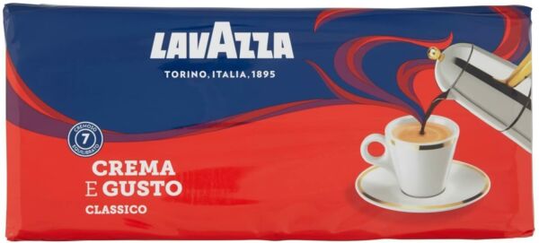 Coffee Lavazza cream and flavour coffee ground Espresso Classic Mocha 4x 250gr Photo Related