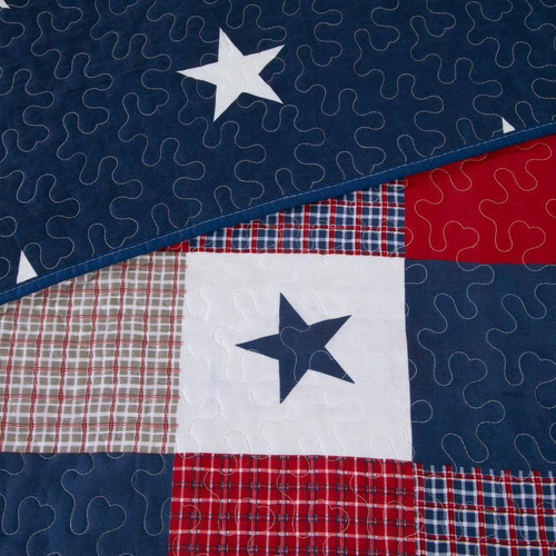 STEPPDECKEN-SETS mit Kissenbezügen 3-teilig Americana Twin/Queen/King - Bild 4 von 15