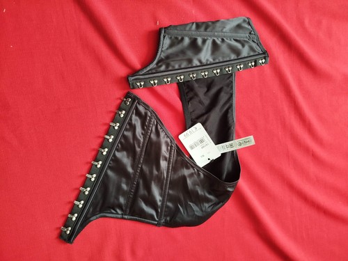 TEZENIS M L sexy bustino CORSETTO STRINGIVITA lingerie STECCHE SEMIRIGIDE