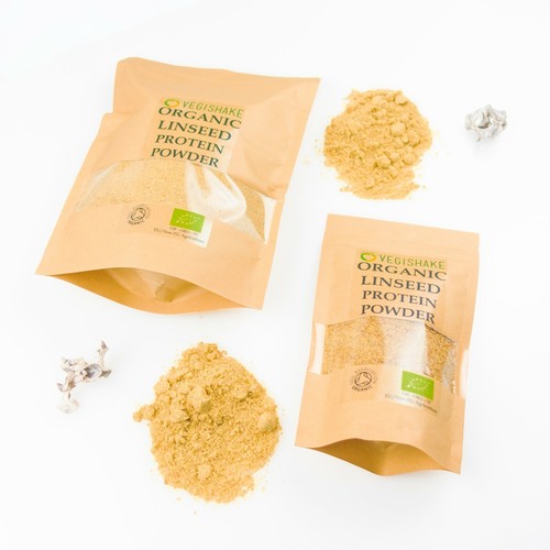 Organic Vegan Linseed Flax Seed Protein Powder 30g High Protein BCAA Aminos - Picture 8 of 20