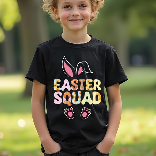 Family Easter Squad Happy Easter T-Shirt Tee Holiday Party Matching Outfit #ED - Picture 9 of 24