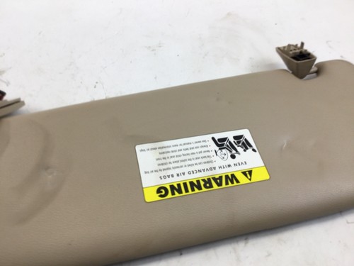 04-10 BMW E60 535xi Front Right Interior Overhead Sun Visor Shade OEM S - Picture 3 of 7