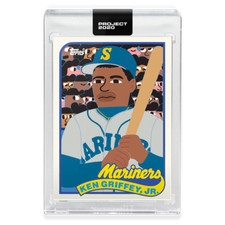 Topps Project 2020~1989 Ken Griffey Jr #88 By Keith Shore PR:99,177