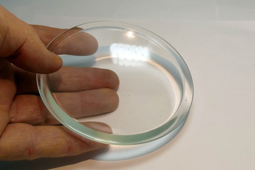 4" Wide Angle Soft Focus Shade Dome MIni Diffuser glass - Picture 7 of 9