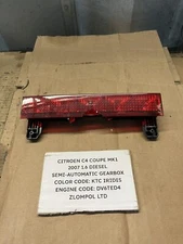 Citroen C4 Coupe Mk1 2007 1.6D - Rear Third Central Brake Light Lamp 9650812280