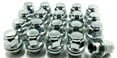 20 x ALLOY WHEEL NUTS JAGUAR S-TYPE XF X-TYPE CHROME QUALITY LUGS BOLTS STUDS 76