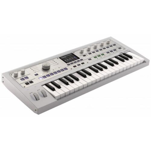 KORG microKORG2 MK-2 MWH Metallic White SYNTHESIZER/VOCODER 37-Keys - Picture 4 of 11
