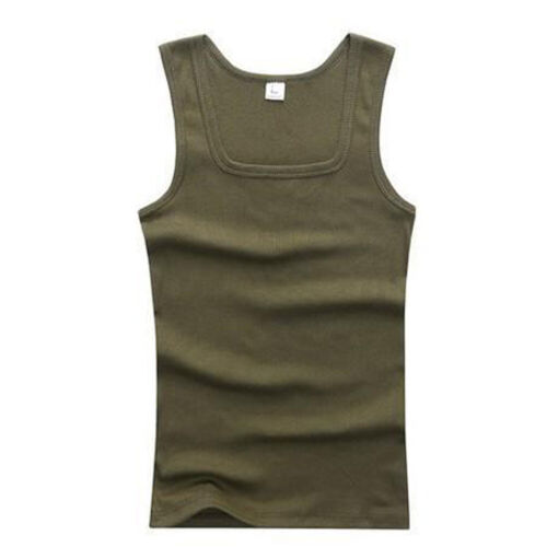 Herren Gym Muscle Singlets Workout Tank Top Bodybuilding Fitness Ärmelloses ( - Bild 18 von 18
