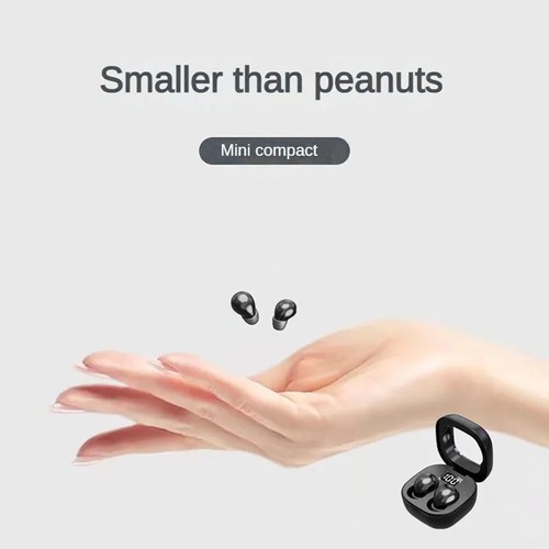 Nuevos Mini Auriculares TWS Auriculares Invisibles para Dormir Bluetooth 5.3 Auriculares Inalámbricos - Imagen 12 de 27