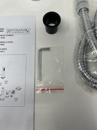 Newport Brass Bronwen RH Branded Roman Tub Faucet w/Hand Shower 3 Finishes NEW - Picture 9 of 13