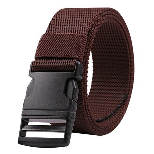 Mens Canvas Belts For Jeans Designer Adjustable Regular Big King Size Belt - Imagen 4 de 20