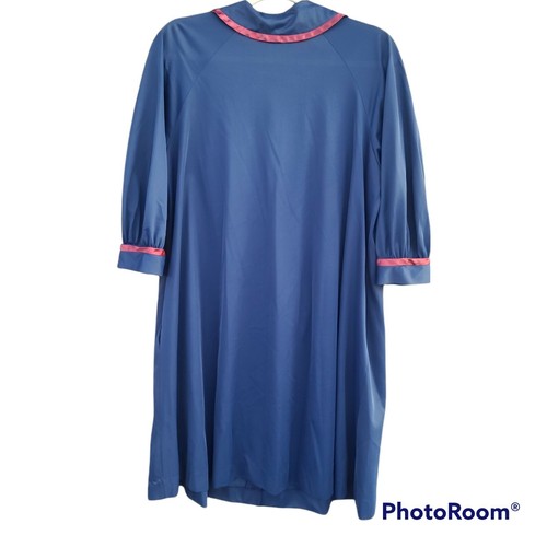 De Colección Gossard Artemisa Azul Peigno Vestido Camisón Encaje Bordado Para mujeres Bolsillos S - Imagen 5 de 5