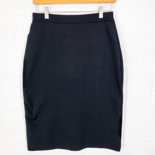 Falda lápiz Happily gris negra para mujer talla mediana - Imagen 4 de 11