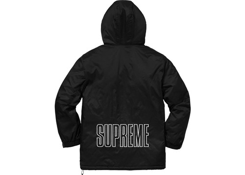 Supreme Champion Pullover Parka Black Size XL - Picture 2 of 3