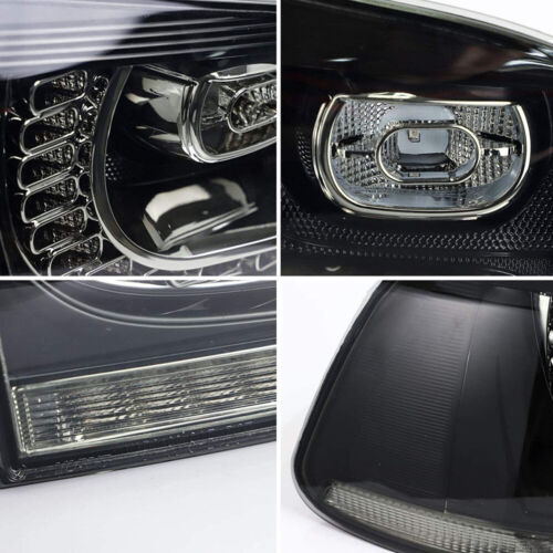VLAND For 2010-2014 Volkswagen GOLF MK6 LED Headlights+Smoked Tail Lights 3 Sets - Picture 19 of 24