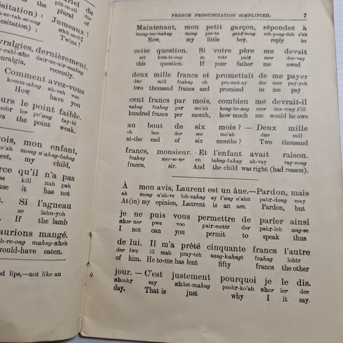 French Pronunciation Simplified Hugo's Simplified System Paperback Book - Picture 9 of 11