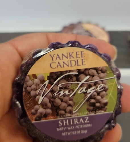 Yankee Candle Bundle 3 Vintage Shiraz Tart Wax Potpourri VTG Rare Retired - Picture 5 of 6