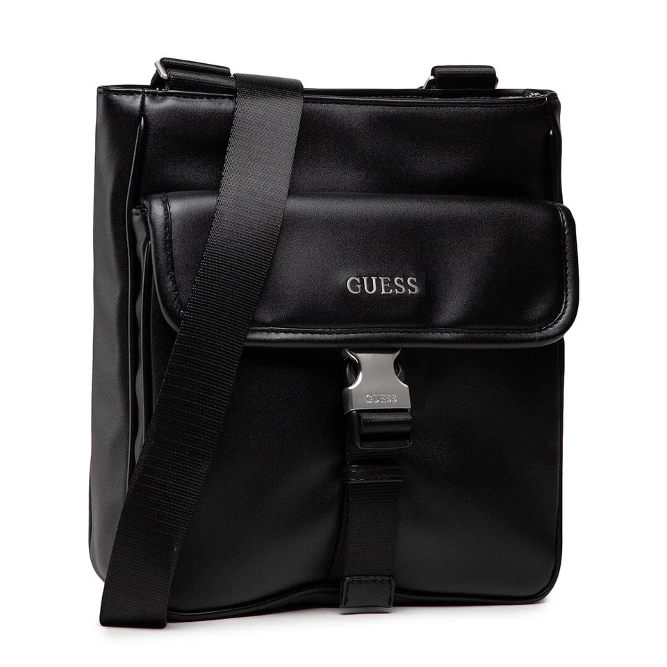GUESS Bolso Bandolera Hombre Hmscla P1325 Negro Black - Imagen 2 de 4