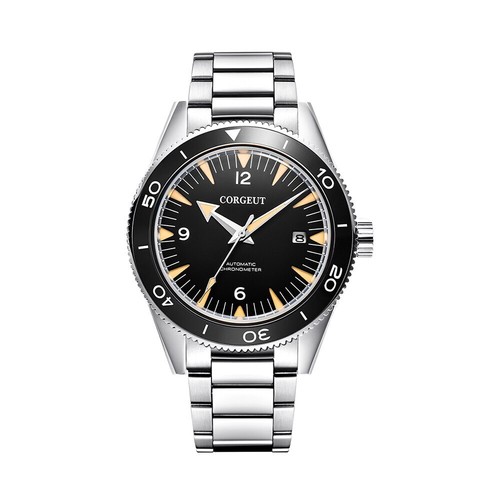 Reloj automático Corgeut 41 mm para hombre NH35 10ATM cristal zafiro fecha automática - Imagen 20 de 23