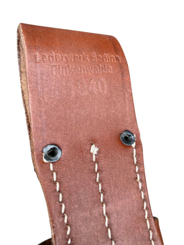 Koppelschuh Bajonettschuh K98 Leder, braun (Ausgehversion) - Picture 2 of 2