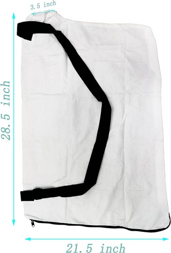 530095564 Vacuum Bag Leaf Blower Vacuum Zippered Bottom Dump Bag - for CRAFT... - Picture 2 of 3