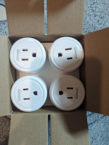 GHome Smart Voice Control Smart Plug WP3 x 4 Works With Alexa Google Assistant - Picture 4 of 4