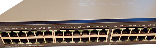 Conmutador en rack Gigabit Cisco SG300-52-K9 SRW2048-K9 V02 L3 - EE. UU. - Probado envío gratuito - Imagen 4 de 14